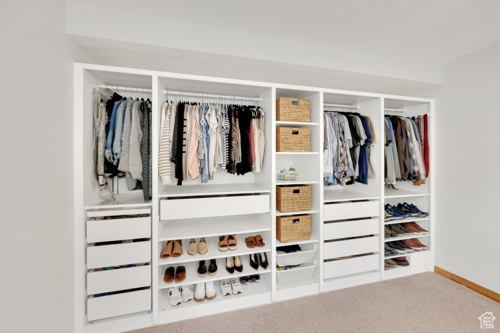 View of closet