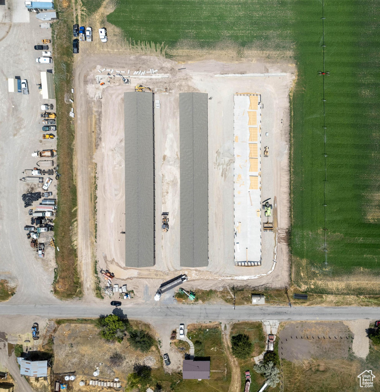 Aerial view of property's location