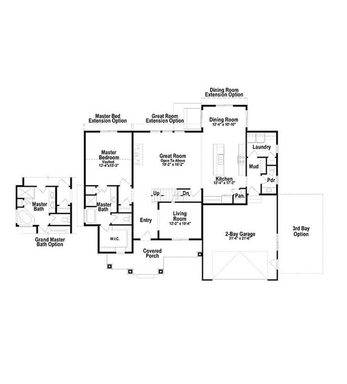 View of home floor plan