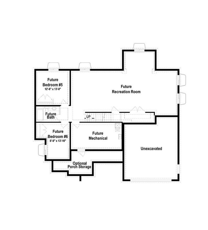 View of home floor plan