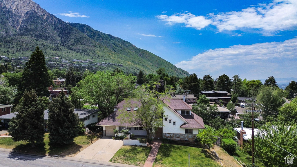 View of mountain backdrop