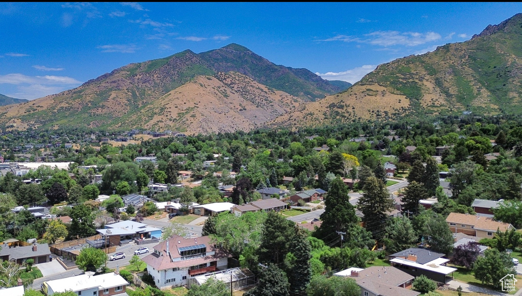 View of mountain backdrop