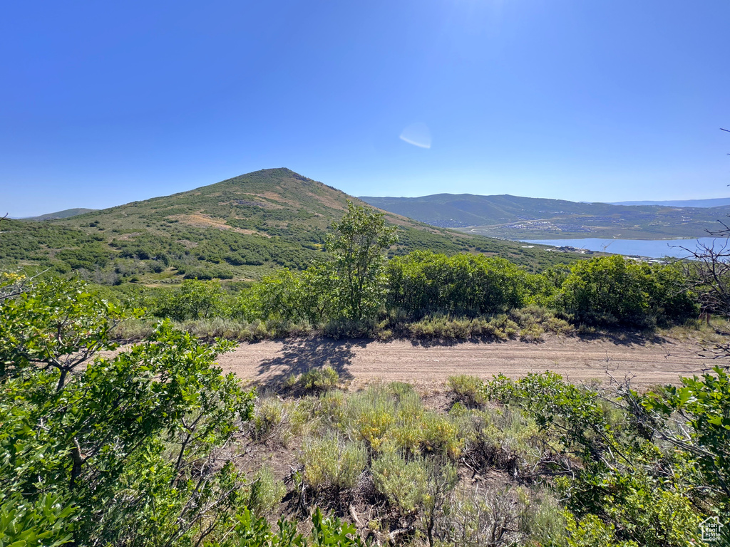 View of mountain backdrop