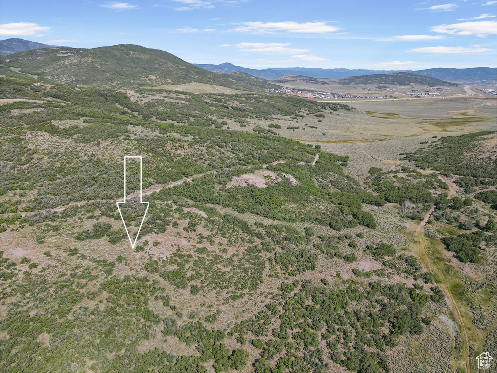 View of mountain backdrop