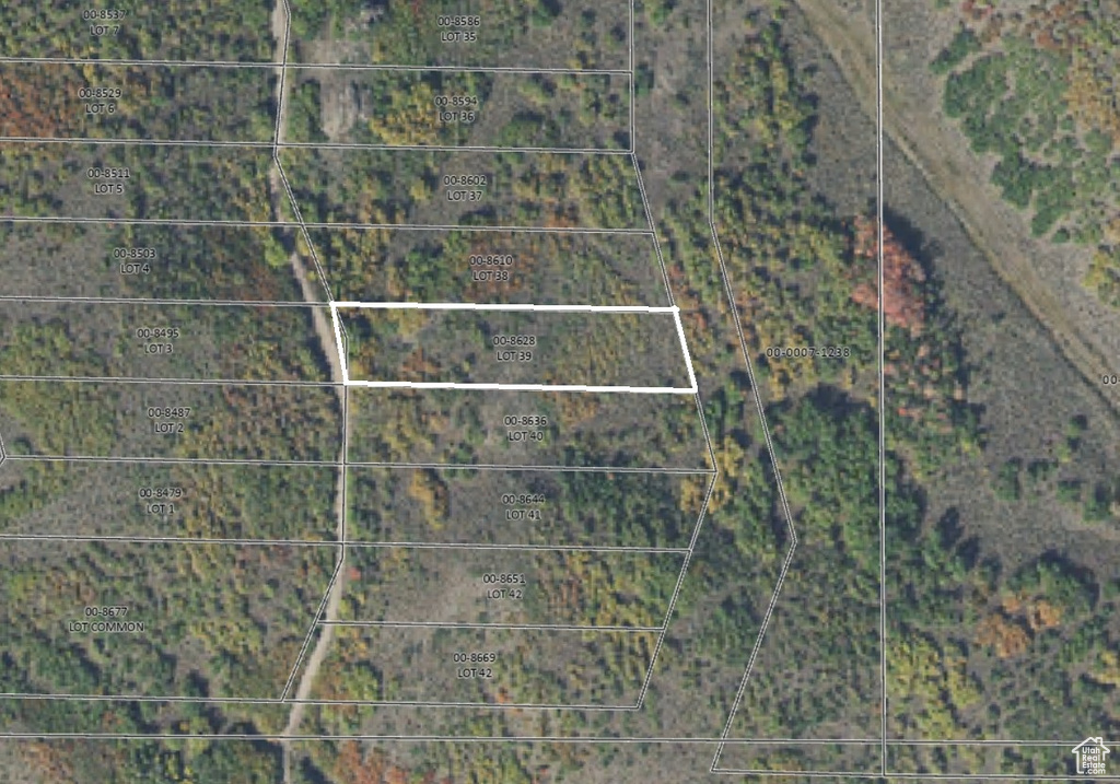 Map / location featuring property boundaries highlighted