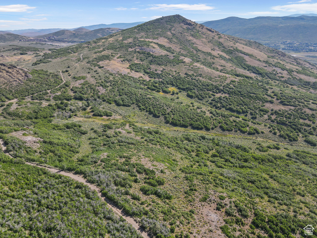 View of mountain background