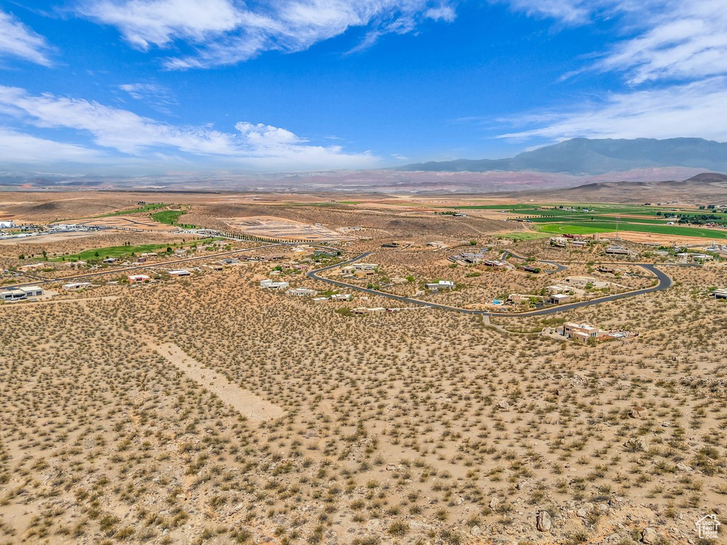 View of rural area featuring a mountain backdrop