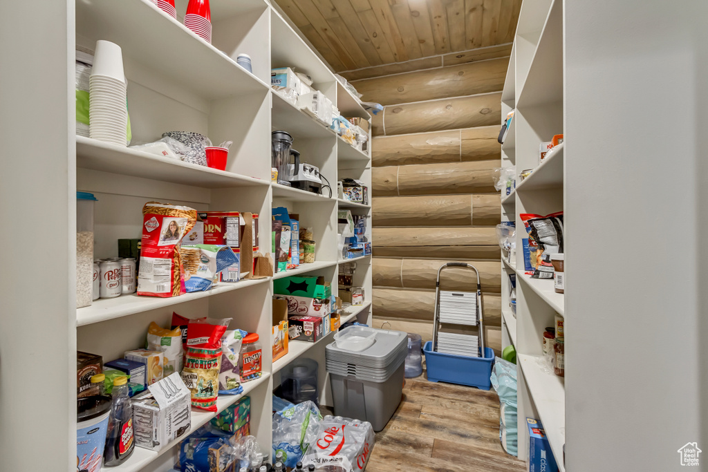 View of storage area