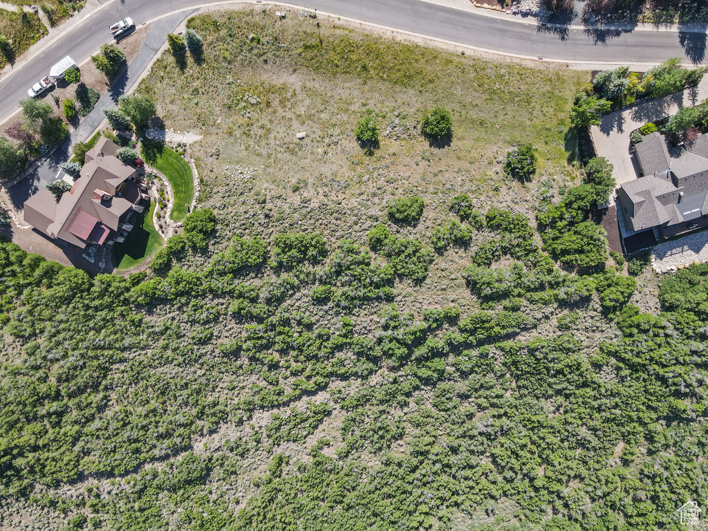 Aerial view of property and surrounding area