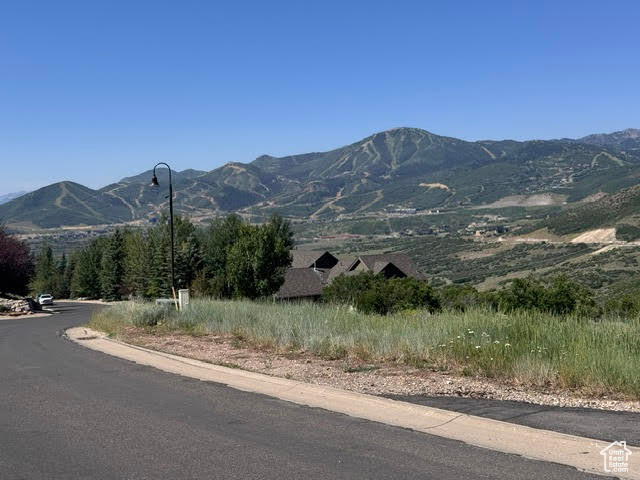 View of mountain backdrop