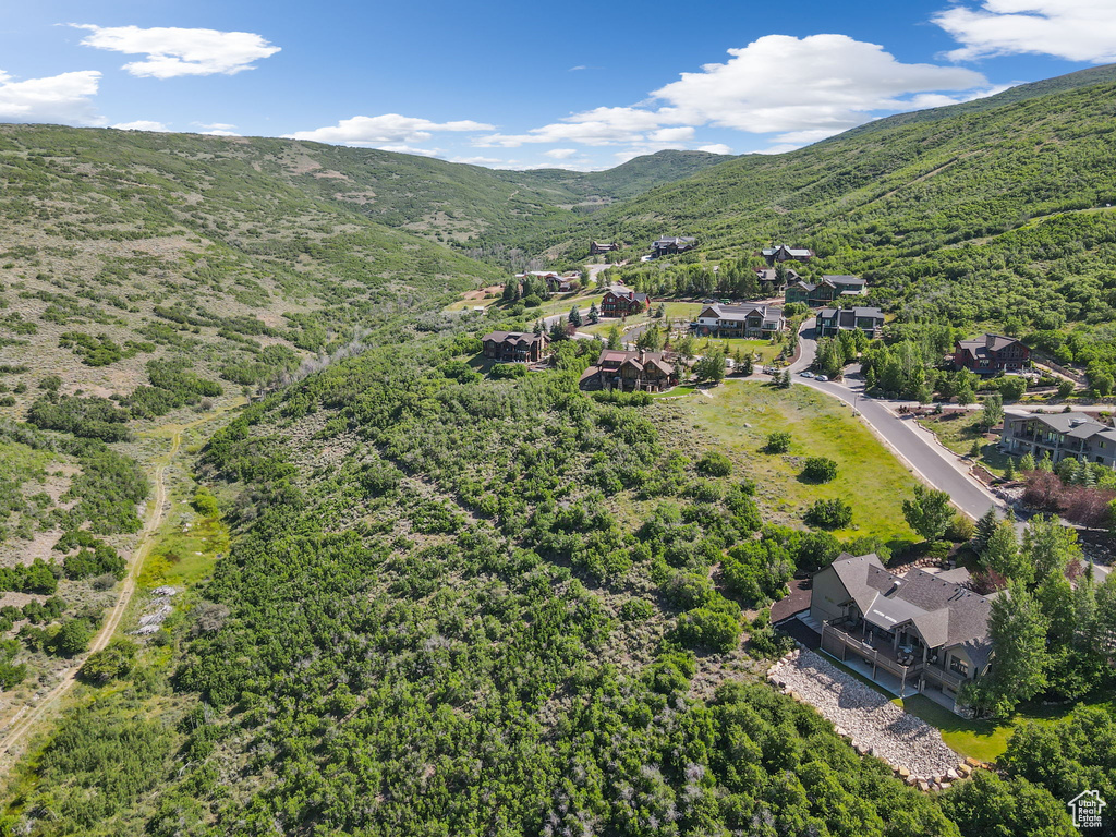 Drone / aerial view of mountains