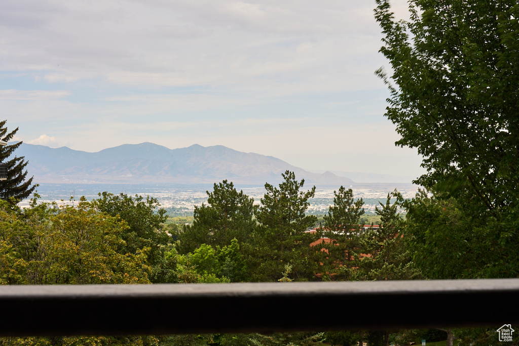 View of mountain backdrop