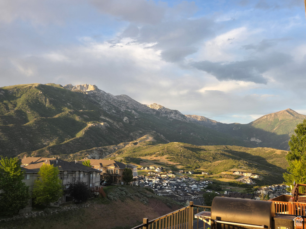 View of mountain backdrop