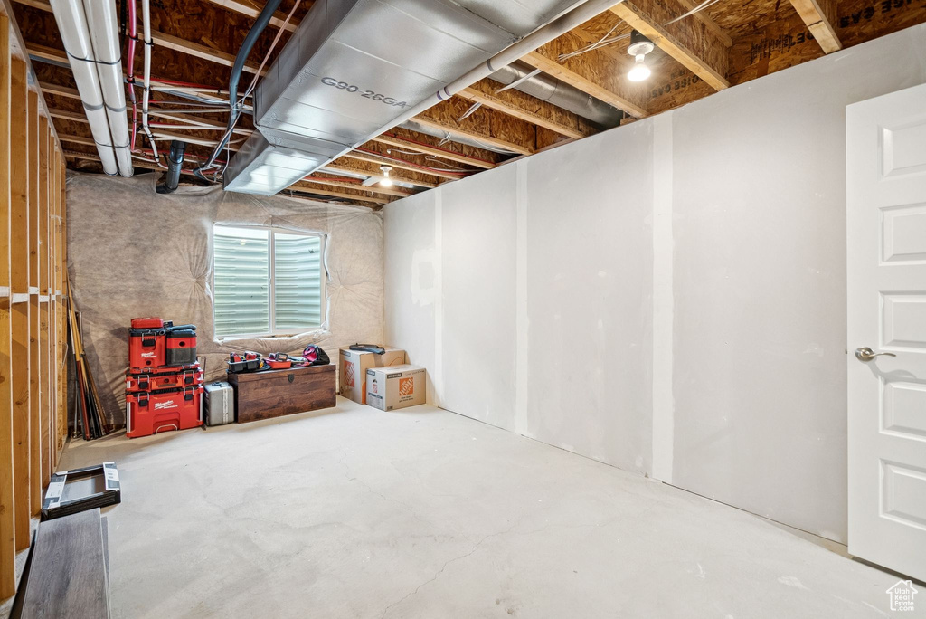 View of basement