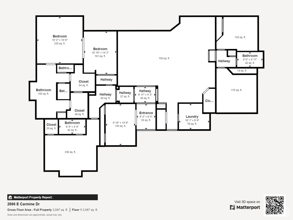 View of room layout