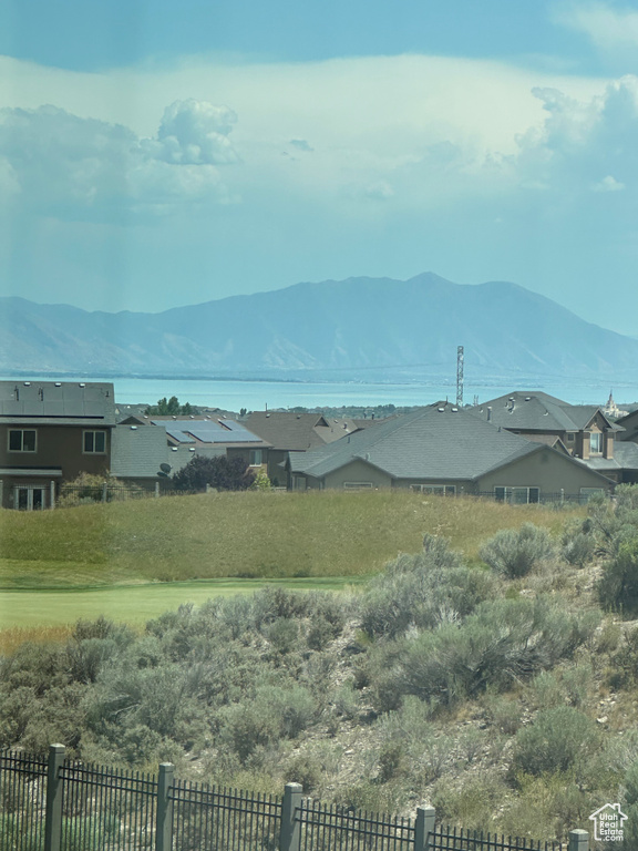 View of mountain backdrop