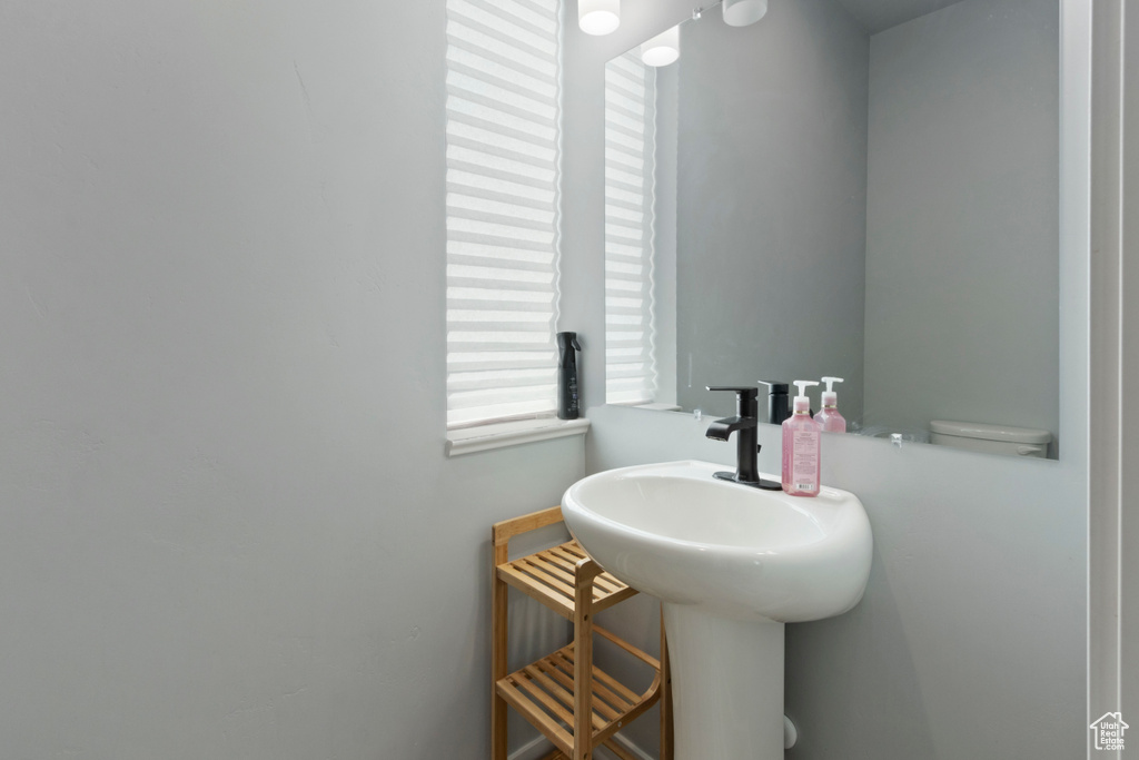 View of bathroom