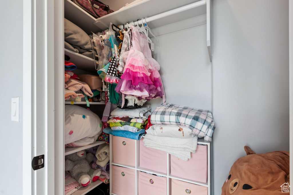 View of closet