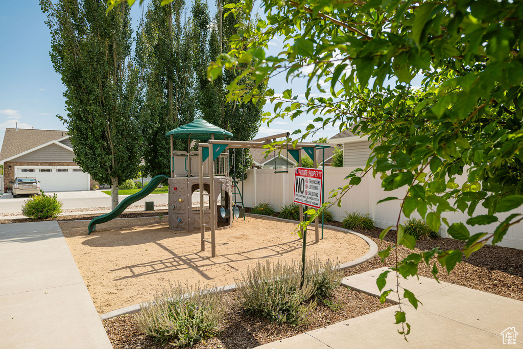 View of communal playground