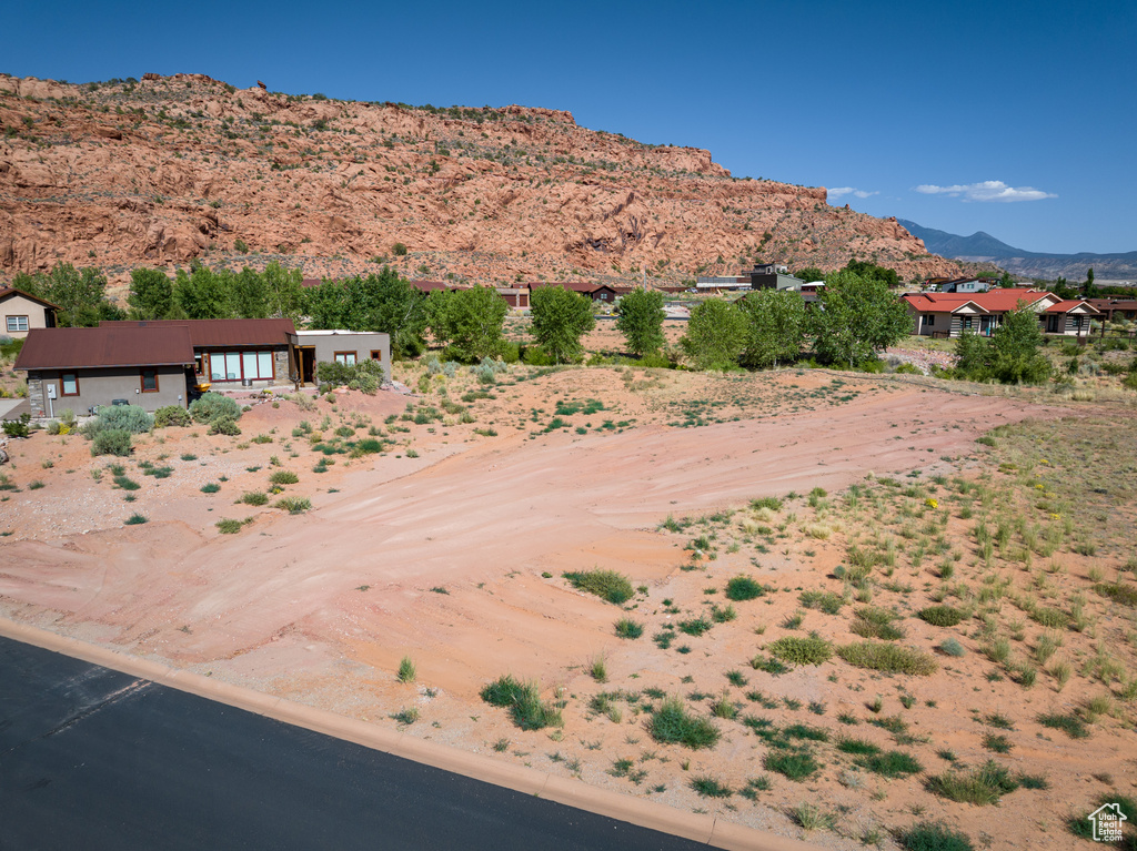View of mountain backdrop