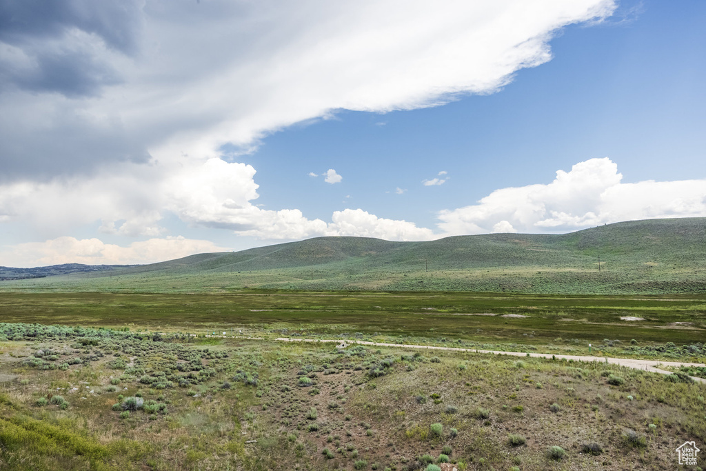 View of mountain backdrop