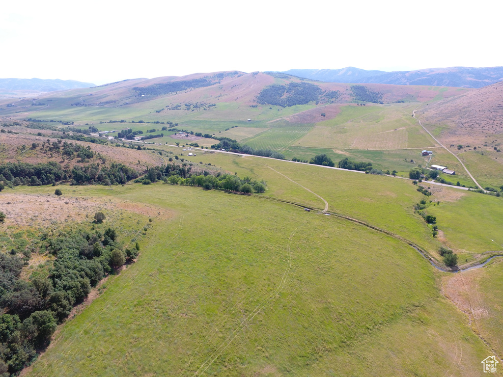 View of rural area with mountains