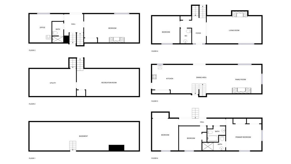 View of floor plan / room layout
