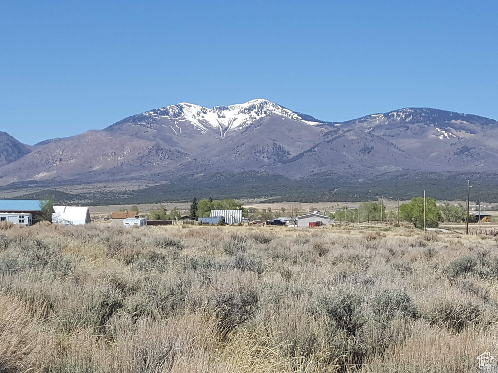 View of mountain background