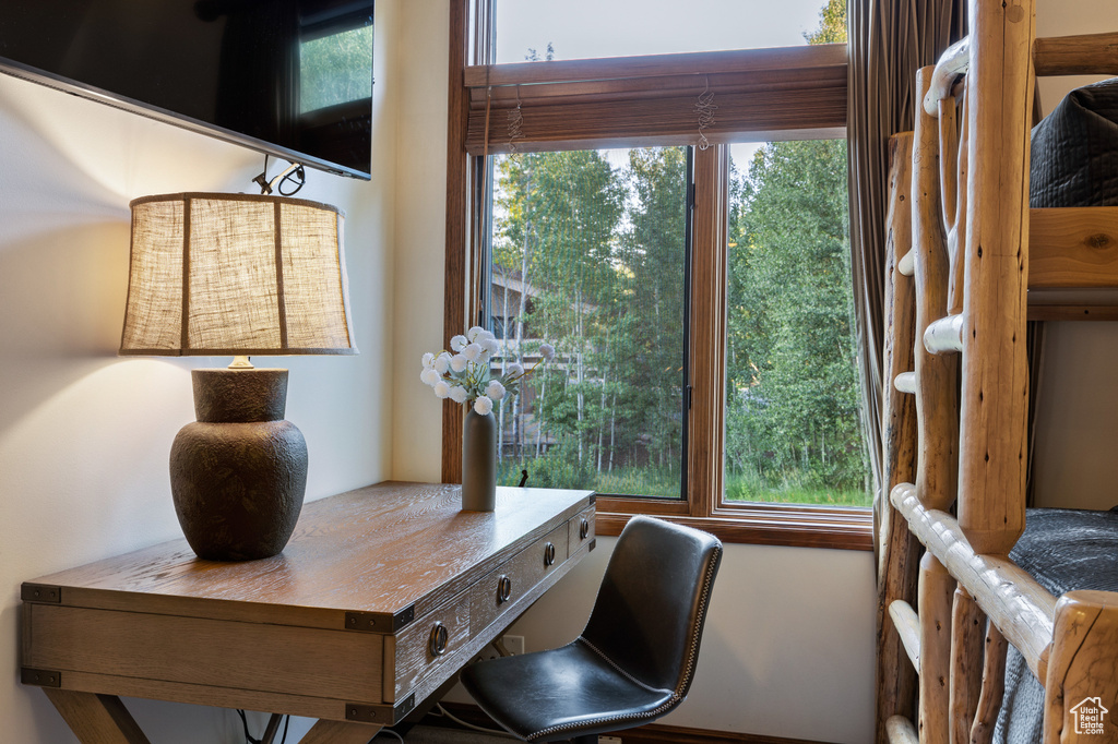 View of home office