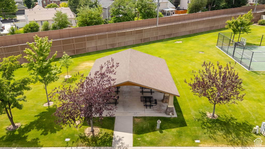 Drone / aerial view