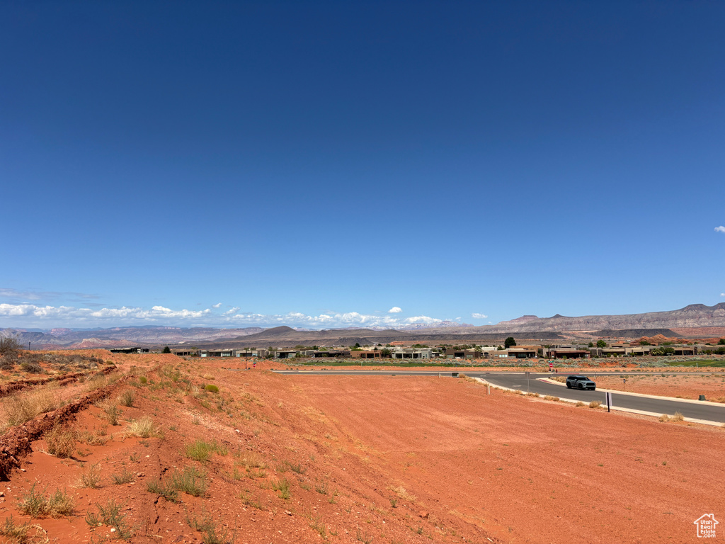 View of mountain backdrop