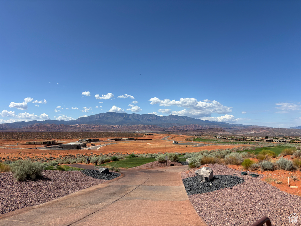 View of mountain backdrop