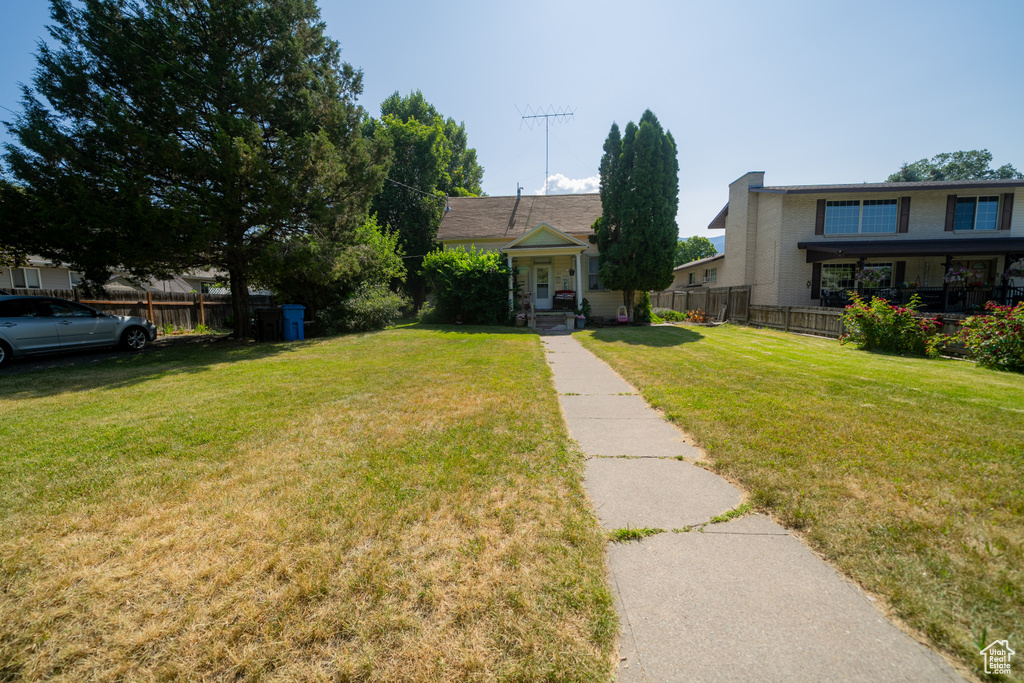 View of front of house