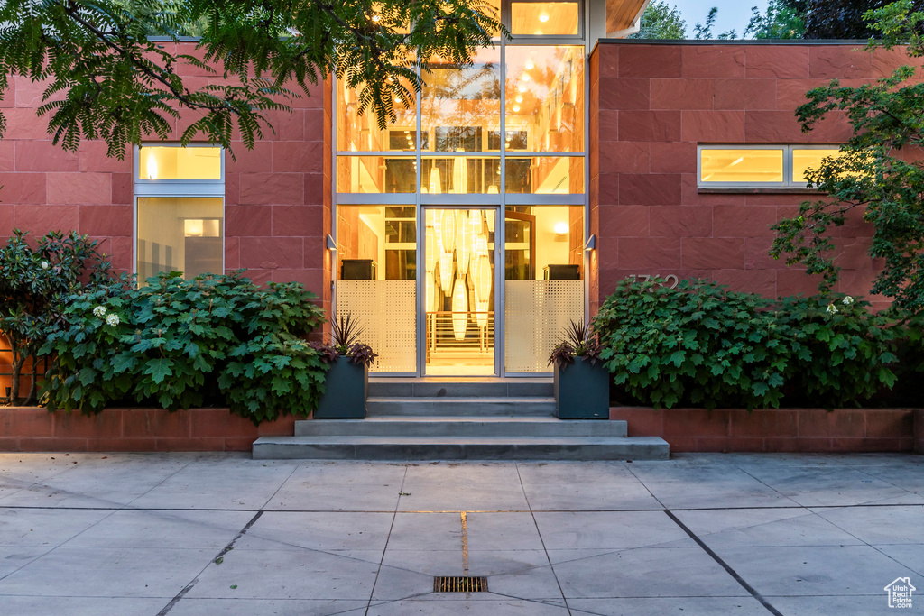Entrance to property