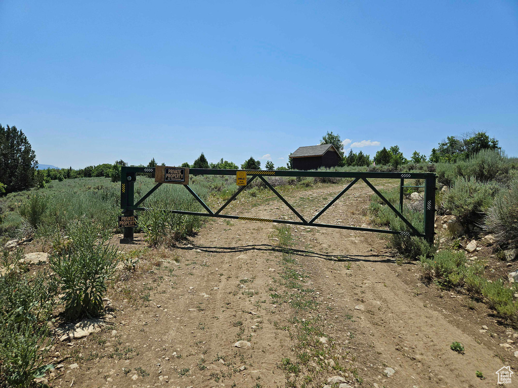 View of gate