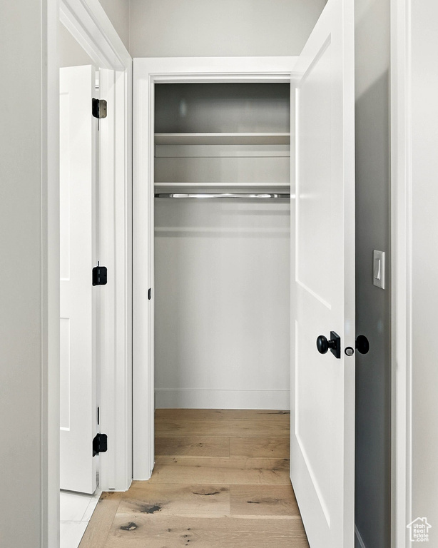 View of closet