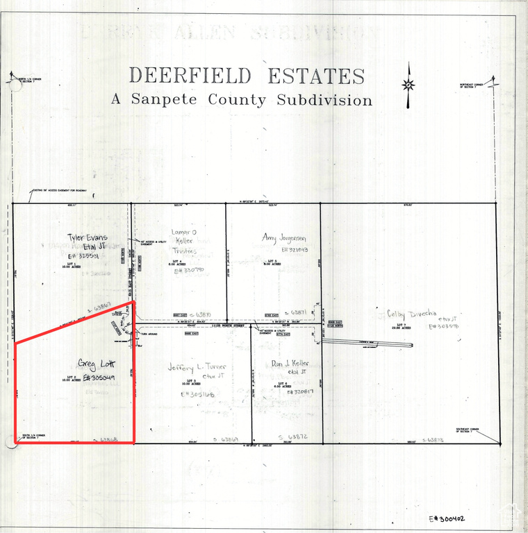 View of home floor plan