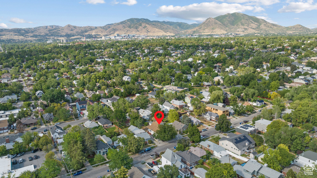 View of property location with a mountain backdrop