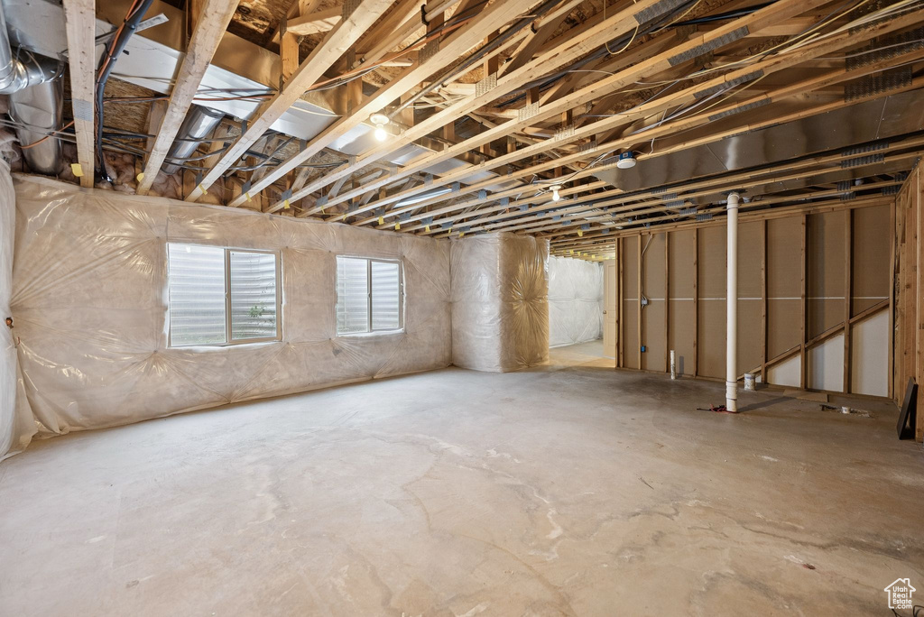 View of basement