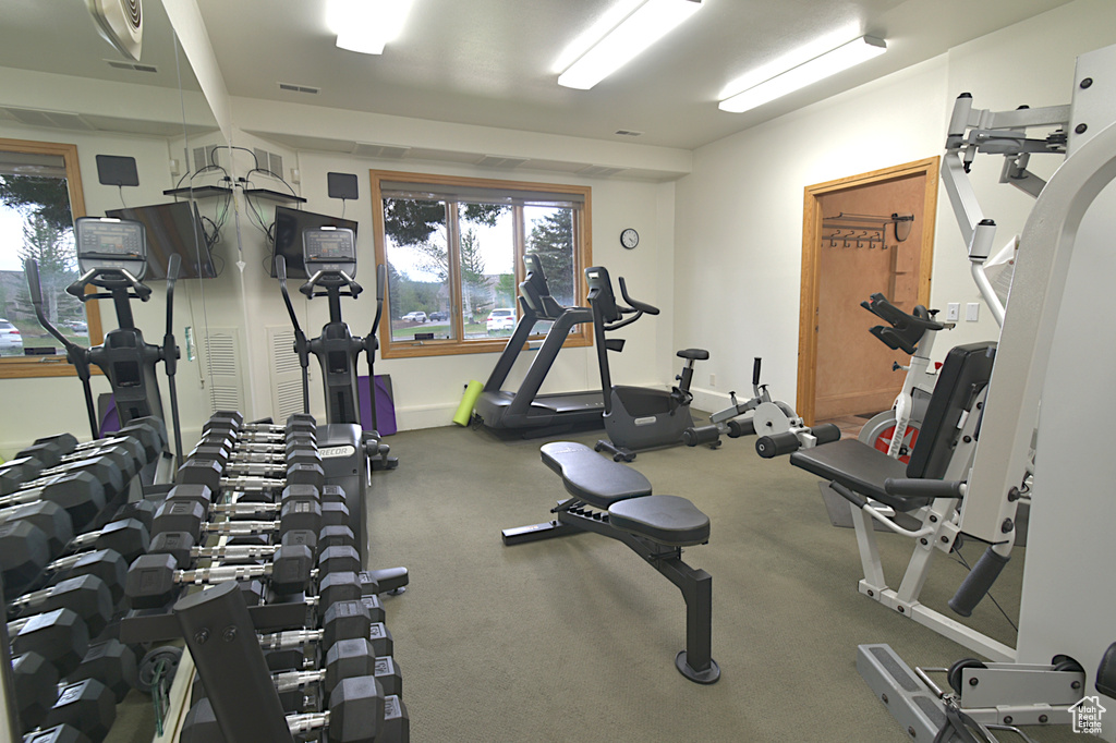 View of gym