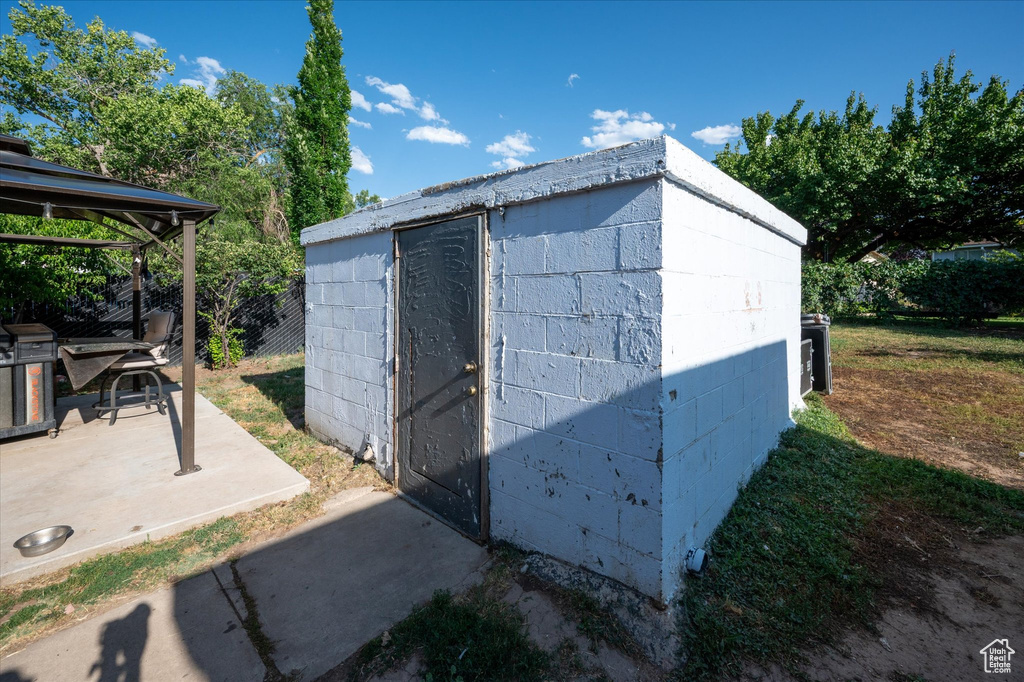 View of shed