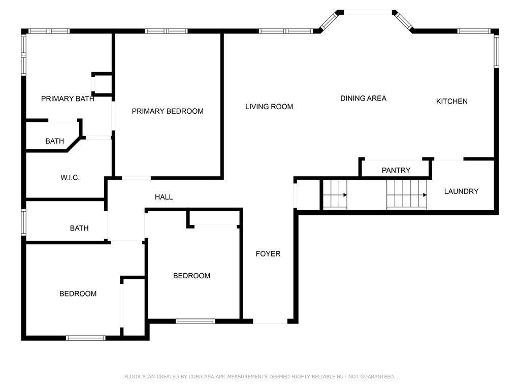 View of room layout