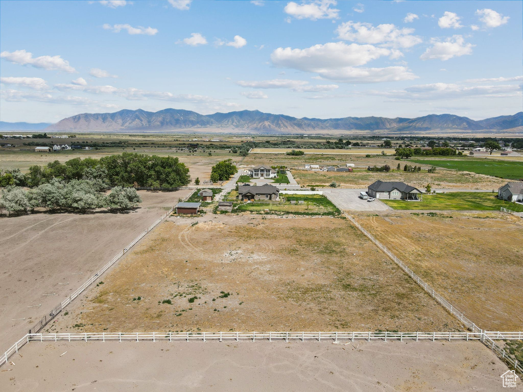 View of rural area featuring mountains