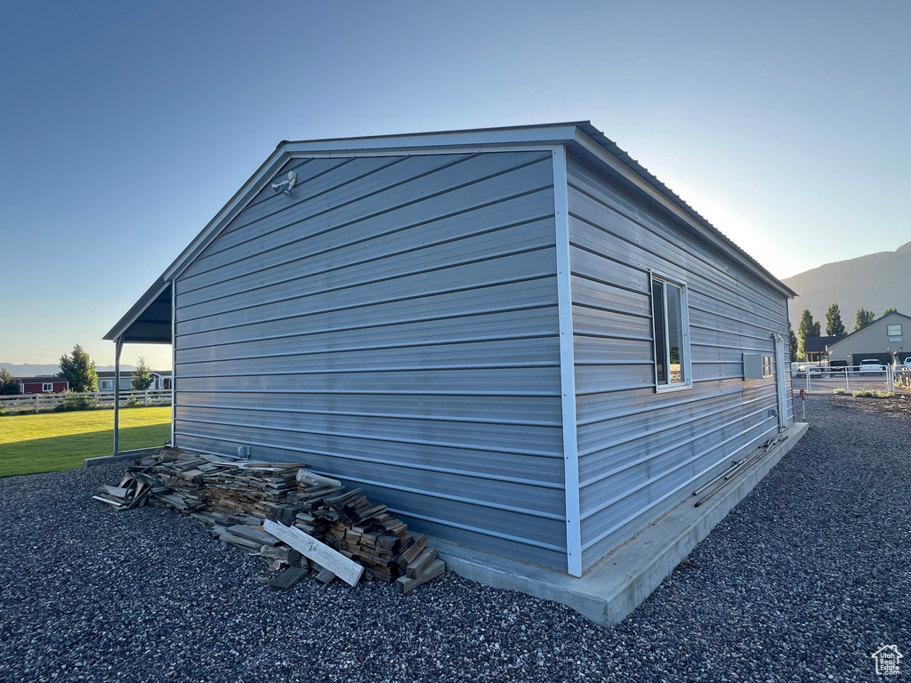 View of side of property