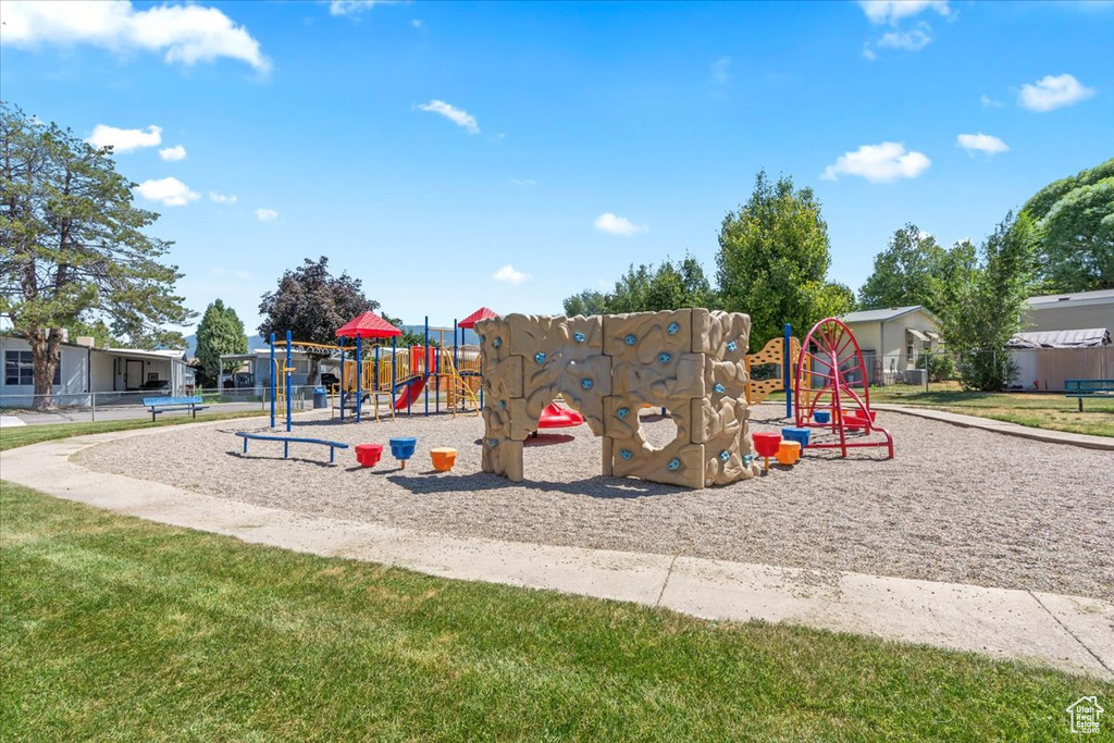 View of community play area