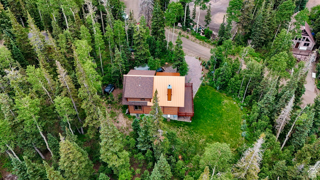 Aerial view of property and surrounding area