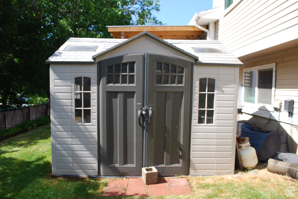 View of shed