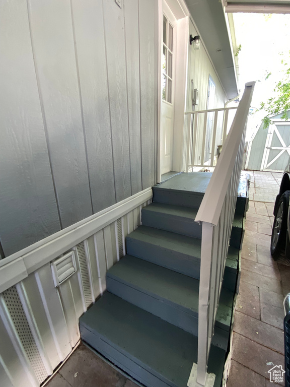 View of staircase