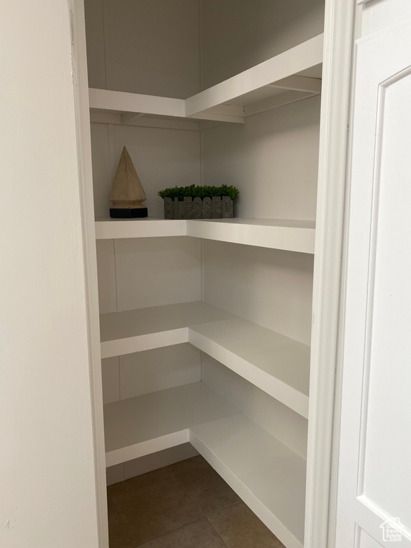 View of storage area
