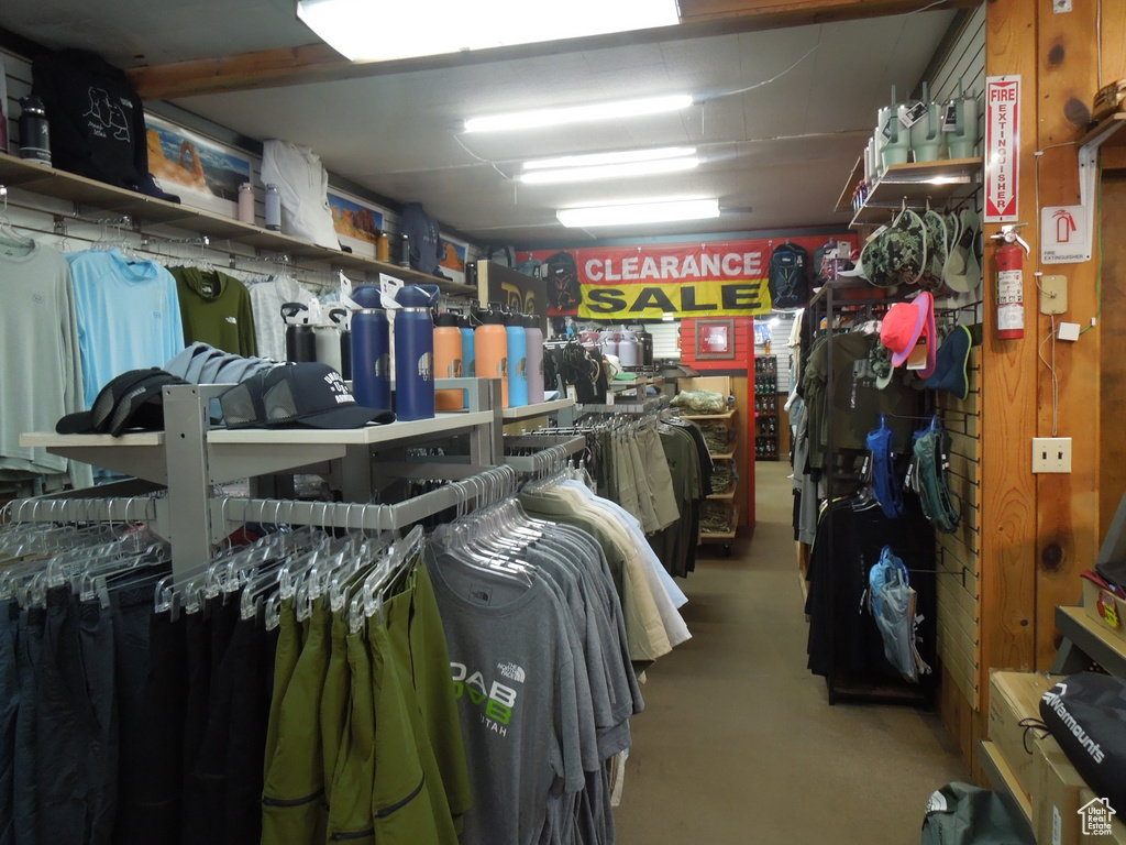 View of storage